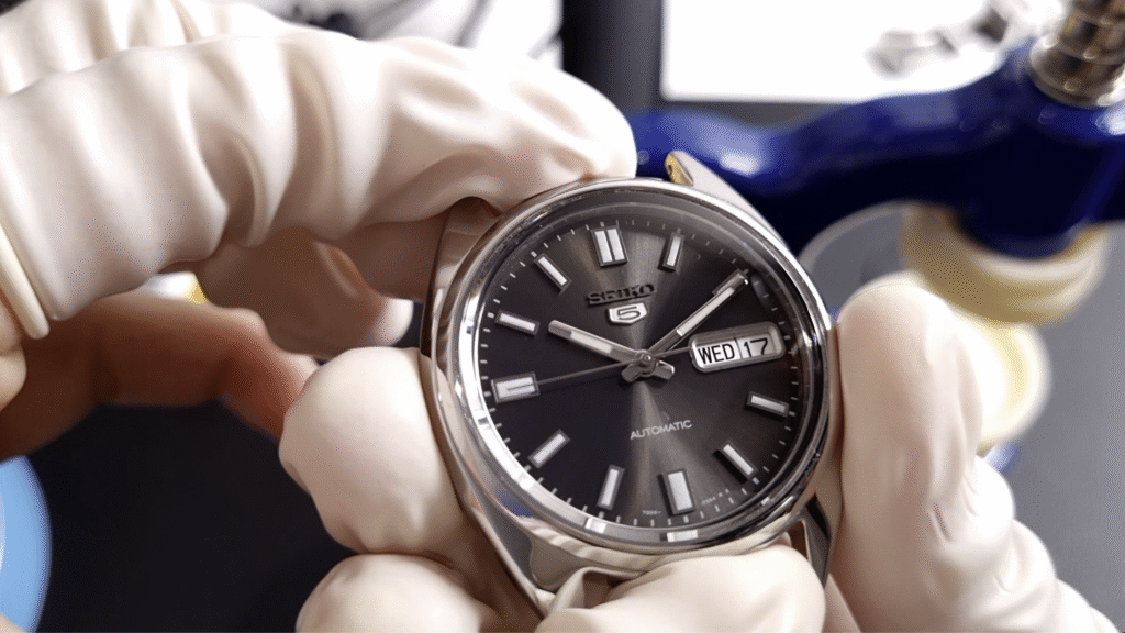 Seiko SNXS79 Domed Sapphire Crystal